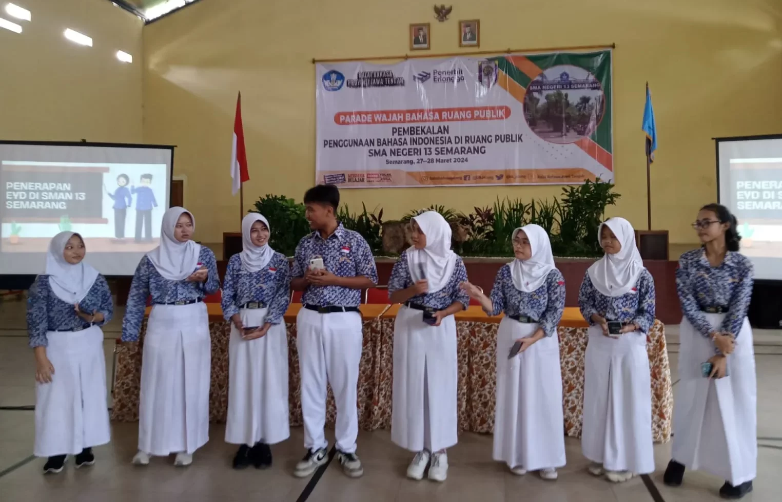 Balai Bahasa Provinsi Jawa Tengah laksanakan Pembekalan Penggunaan Bahasa Indonesia di Ruang Publik Sekolah